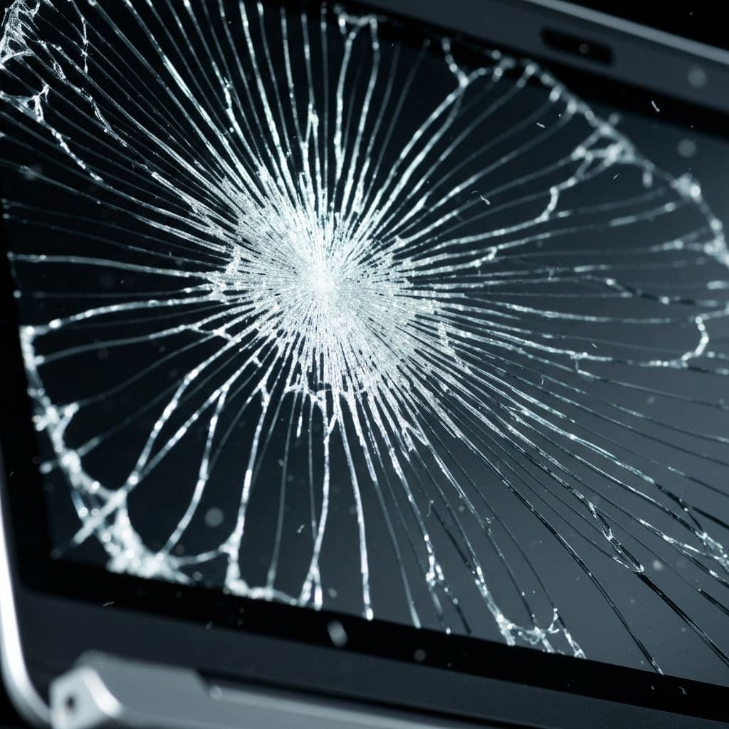 Before Laptop Screen Repair